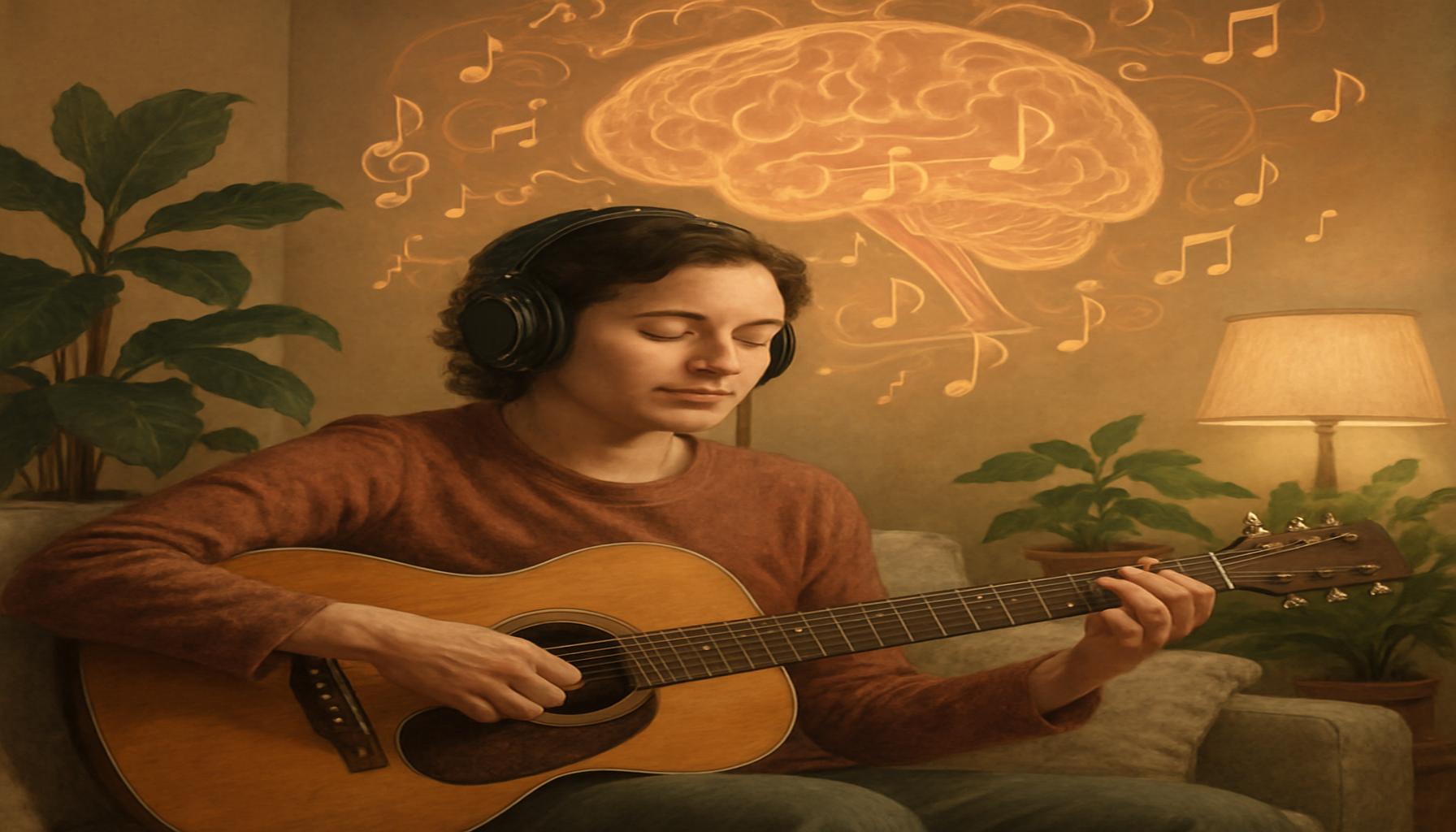 The Impact of Music on Mental Health Boost Well-Being by Playing Instruments