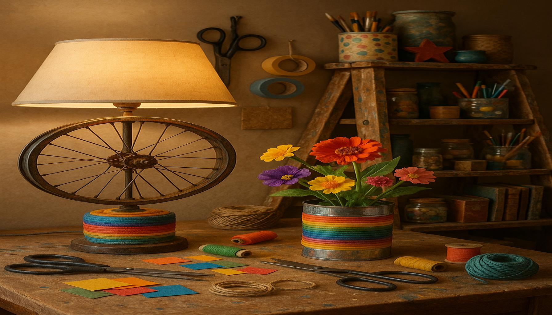 Upcycled Crafting: Transforming Everyday Items into Unique Art Pieces