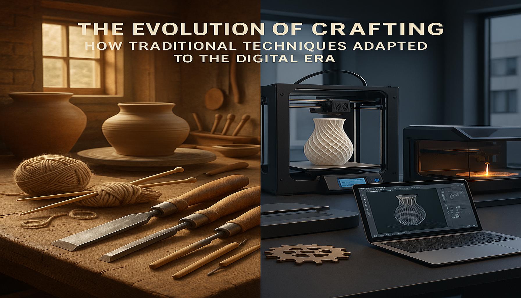 Crafting Evolution Adapting Traditional Techniques in the Digital Age