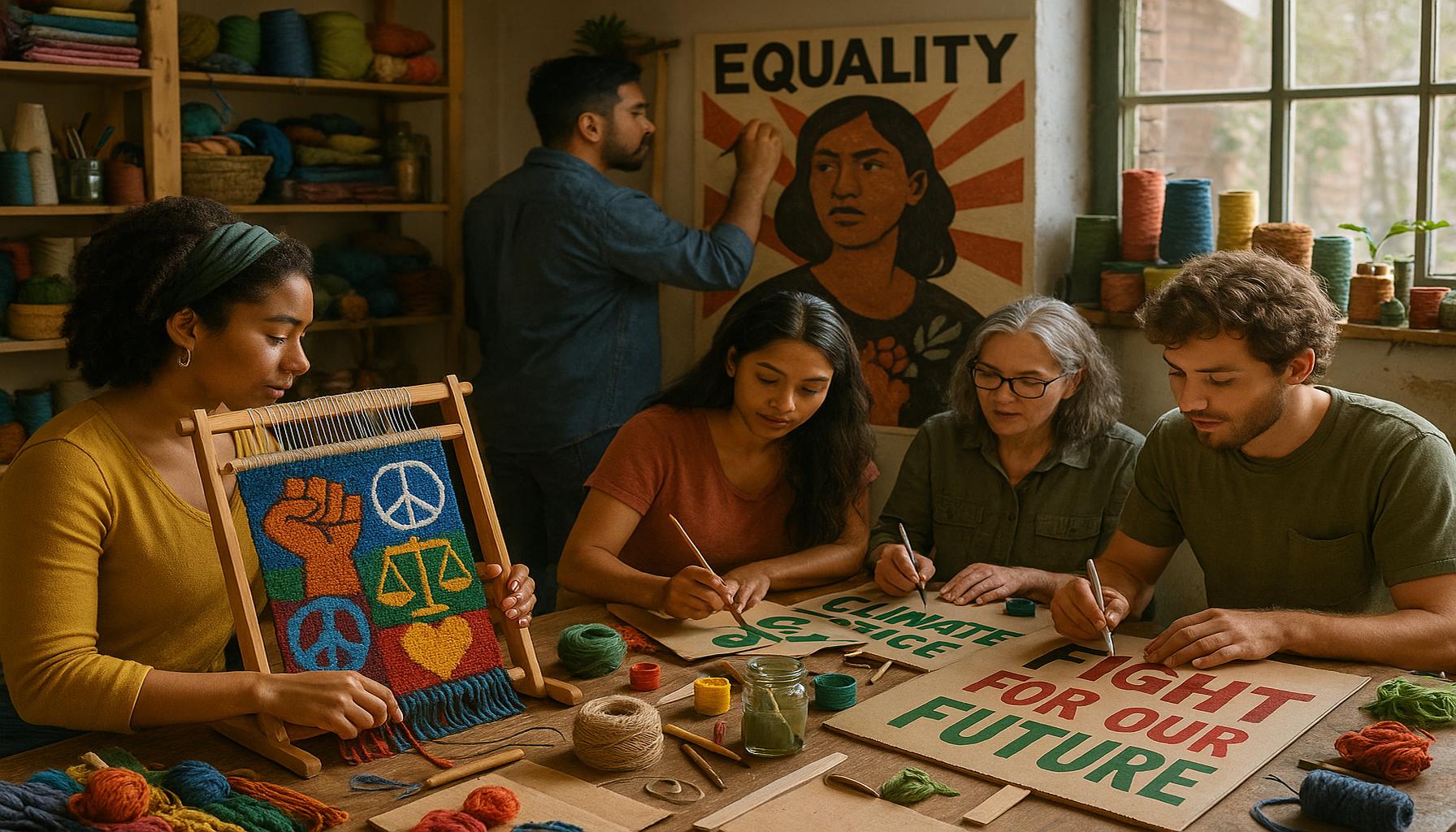 Crafting as a Form of Activism: Using Art to Advocate for Social Change