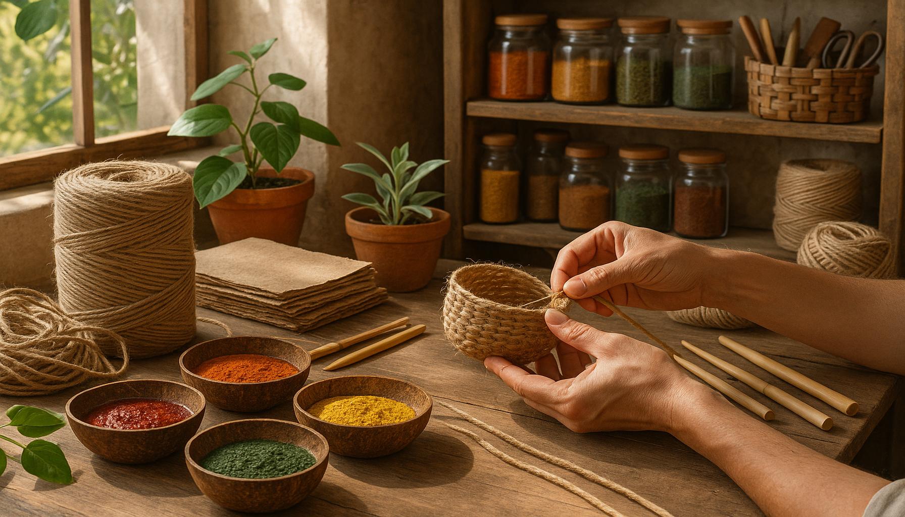Sustainable Crafting: Eco-Friendly Materials and Techniques for Eco-Conscious Creators