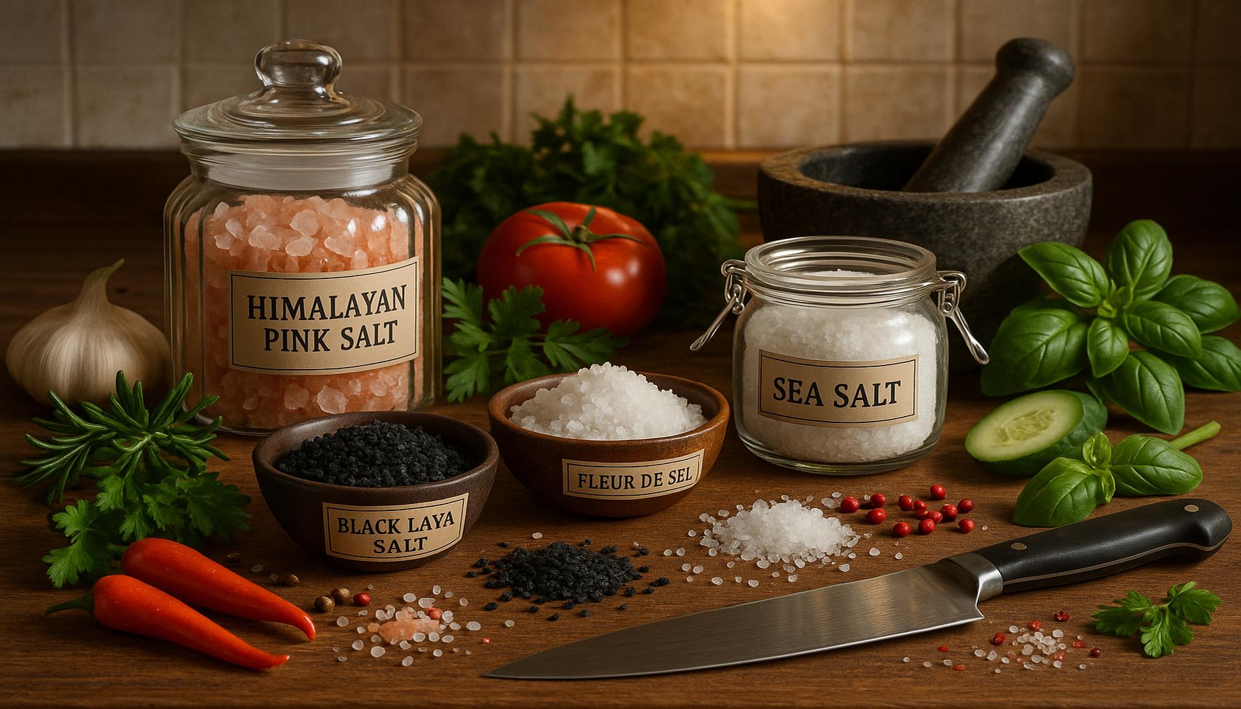 Cooking with Salts: Exploring the World of Gourmet Salts and Their Culinary Applications
