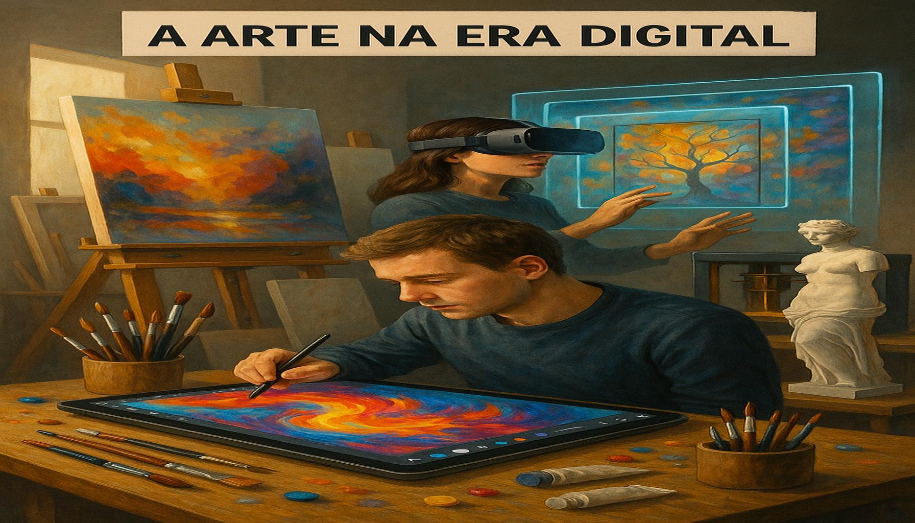 Art in the Digital Age: How New Technologies Are Transforming Artistic Hobbies
