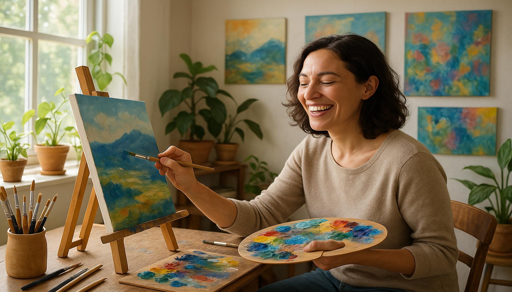 The Influence of Art on Mental Health: How Artistic Hobbies Can Enhance Well-Being