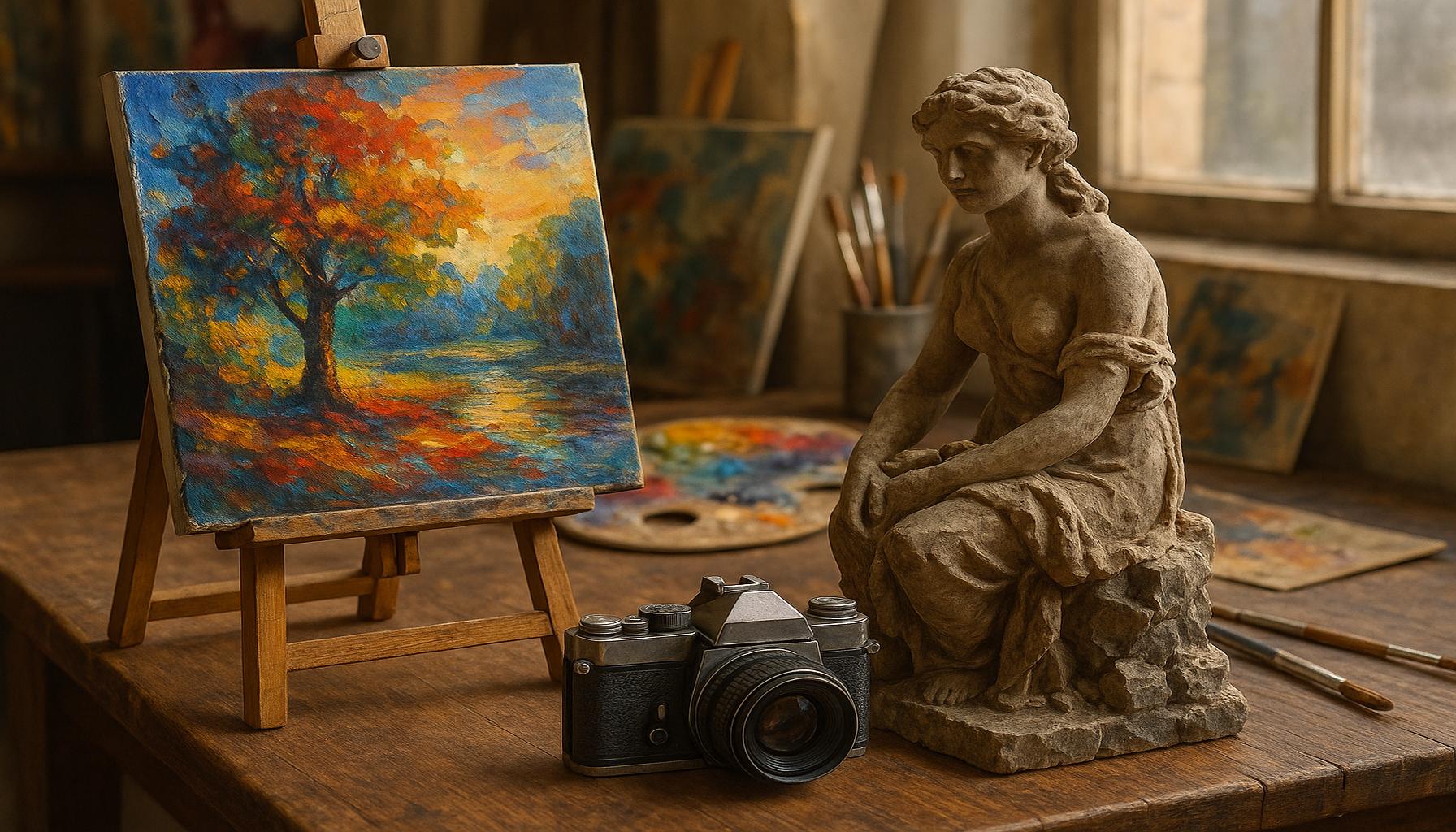 Exploring Different Forms of Art: Painting, Sculpture, and Photography as Creative Hobbies