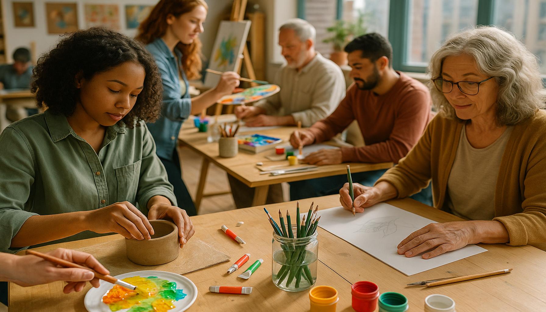 The Role of Art in Adult Education: Developing Creative Skills Through Artistic Hobbies