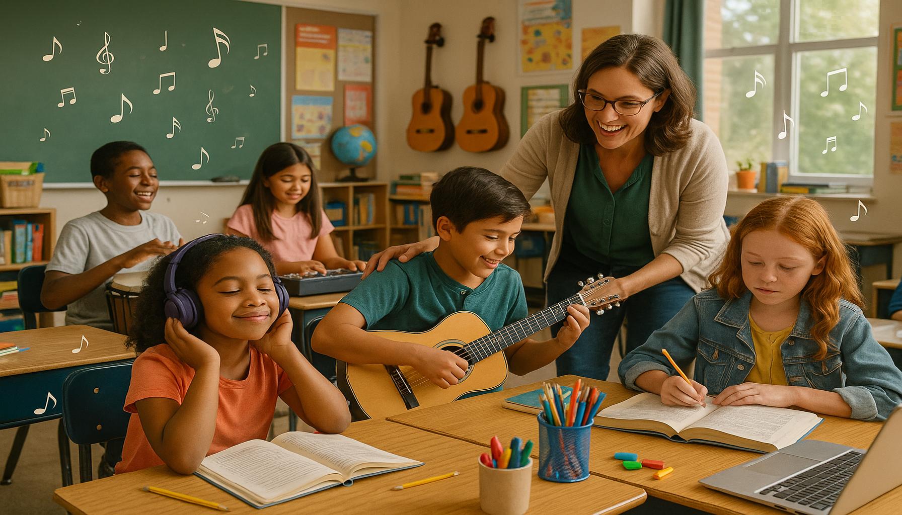 The Influence of Music on Learning: How Harmonies and Rhythms Can Enhance the Educational Process